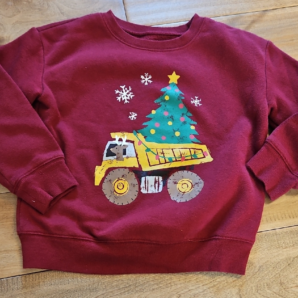 Jumping Beans Maroon Holiday Sweatshirt